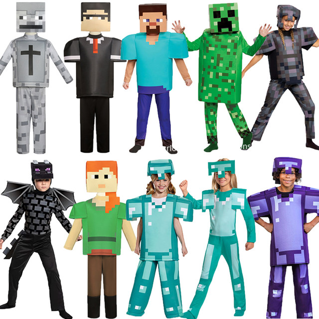 Minecraft game armor diamond armor costume