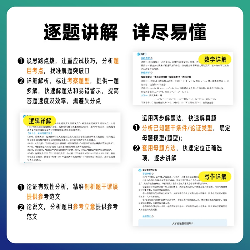 【官方正版】2025老吕管综历年真题考研mba mpa真题超精解2015-2024真题历年综合能力管综真题试卷管综 199管理类联考真题老吕真题 - 图2