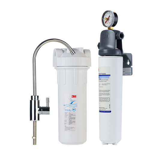 3M净水器家用直饮ICE120-S厨房自来水龙头净水机过滤器缓解水垢 - 图0