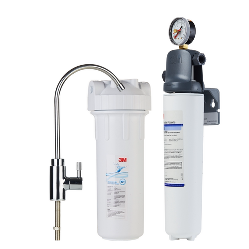 3M净水器家用直饮ICE120-S厨房自来水龙头净水机过滤器缓解水垢 - 图1