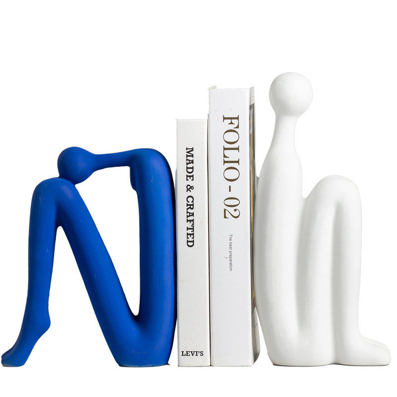 轻奢创意书档人物办公室摆件客厅书房书架书柜摆设电视酒柜装饰品,淘宝优惠券,粉丝福利购,淘宝优惠卷