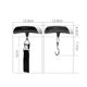 Factory direct sales T-type luggage scale portable 50kg portable scale luggage scale precision stainless steel household electronic scale