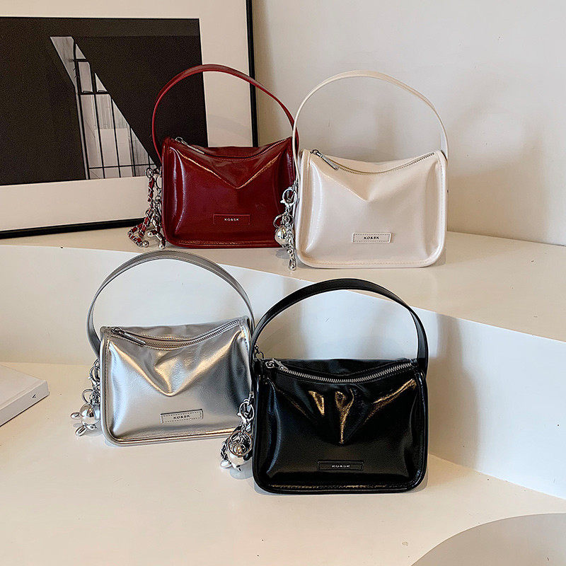 夏季网红手提包包女式2025新款时尚百搭单肩斜挎包小众设计链条包,淘宝优惠券,粉丝福利购,淘宝优惠卷