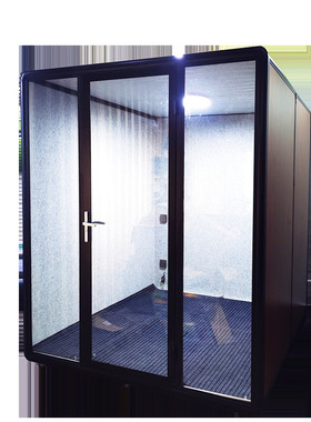 家用移动可拆卸隔音房静音仓办公电话亭钢琴房直播间录音棚睡眠舱