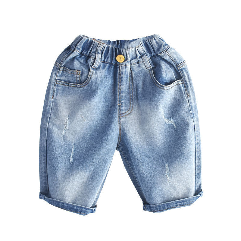 柔软，薄款！男童儿童中裤七分裤夏季2025新款夏装子潮,淘宝优惠券,粉丝福利购,淘宝优惠卷