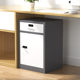 Iron file cabinet low cabinet office storage cabinet file information cabinet storage small cabinet under the table with lock drawer cabinet