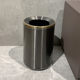 Trash can stainless steel uncovered double-layer creative household living room, bedroom, bathroom and toilet light luxury simple storage barrel