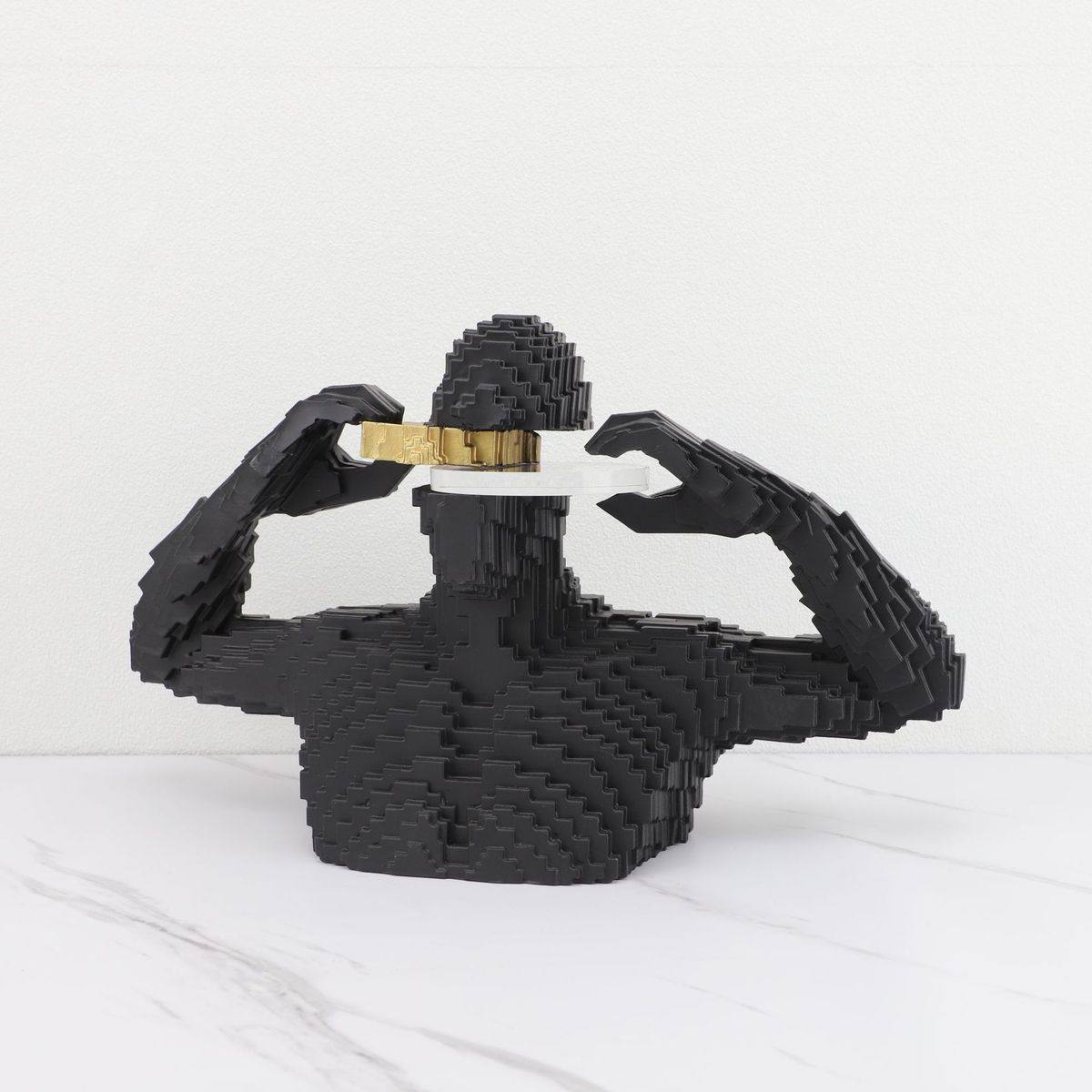 现代简约创意人物雕塑摆件树脂样板间电视柜客厅玄关家居软装饰品,淘宝优惠券,粉丝福利购,淘宝优惠卷