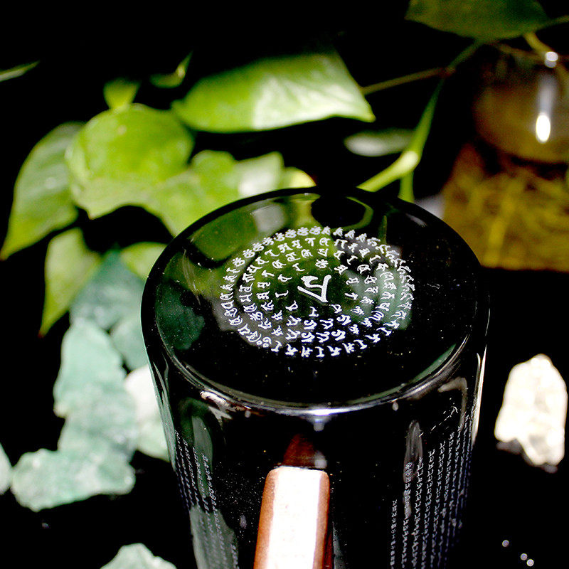 大随求玻璃水杯梵文陀罗尼体系雕刻唤醒能场摧灭重业触碰解脱茶杯,淘宝优惠券,粉丝福利购,淘宝优惠卷