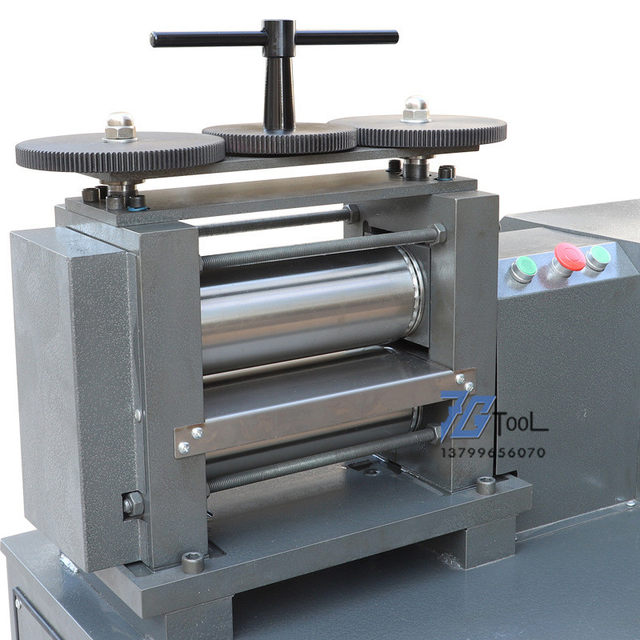 6P electric tablet press glossy flat line gold pressing tool equipment gold and silver jewelry processing pressure groove specifications can be ordered