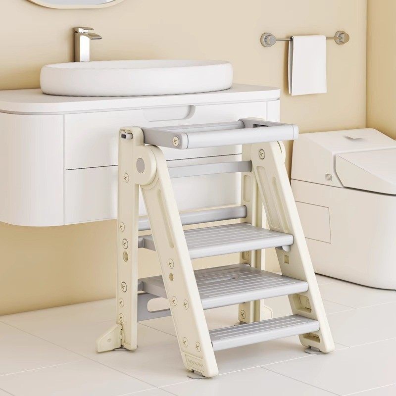儿童垫脚凳宝宝洗手台阶梯防滑洗漱洗脸刷牙凳卫生间可折叠,淘宝优惠券,粉丝福利购,淘宝优惠卷