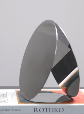 热销简约现代银色摆件镜面几何金属客厅电视柜样板间桌面创意装饰