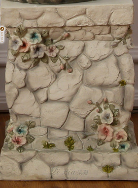 厂家现货欧式罗马柱代发柱子客厅家居饰品树脂工艺品批发摆件底座