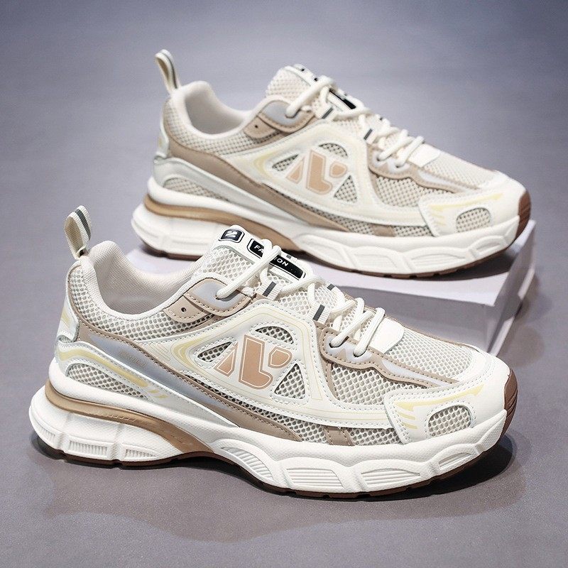 夏季男鞋新款透气网面男士运动鞋潮流百搭厚底休闲跑步老爹鞋,淘宝优惠券,粉丝福利购,淘宝优惠卷