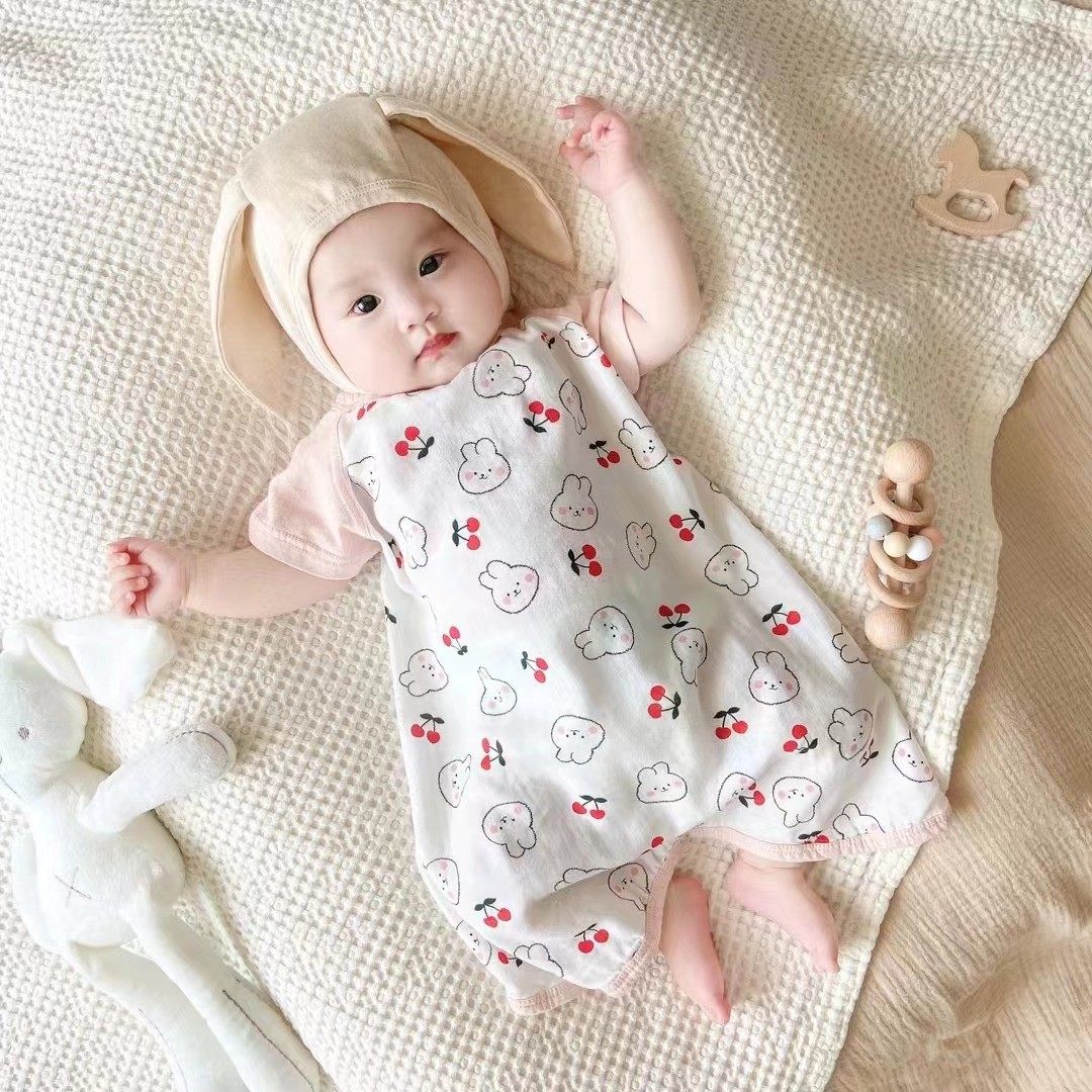 儿童睡衣亲子居服宝宝睡袋妈妈睡裙亲子装夏季睡衣轻薄透气竹棉,淘宝优惠券,粉丝福利购,淘宝优惠卷