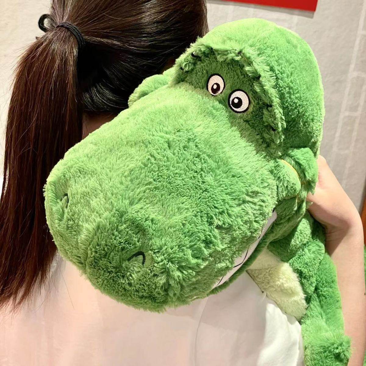 卡通可爱绿色恐龙毛绒玩具大号丑萌抱抱龙公仔儿童玩偶睡觉抱枕,淘宝优惠券,粉丝福利购,淘宝优惠卷