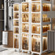17cm20cm drawer-type storage cabinet bathroom slit cabinet bathroom ultra-narrow kitchen gap storage rack