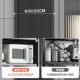 Kitchen storage rack floor-standing multi-layer cabinets, multi-functional microwave oven oven storage cabinets, dishes, pots and utensils storage cabinets