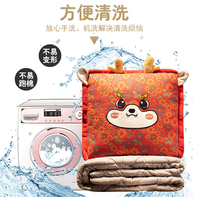 抱枕被子两用加厚办公室折叠午睡枕头毯子二一沙发汽车靠枕车载,淘宝优惠券,粉丝福利购,淘宝优惠卷