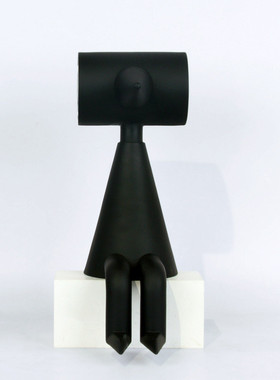 热销纪念碑乌鸦创意谷人摆件玄关卧室客厅样板间桌面树脂装饰品工