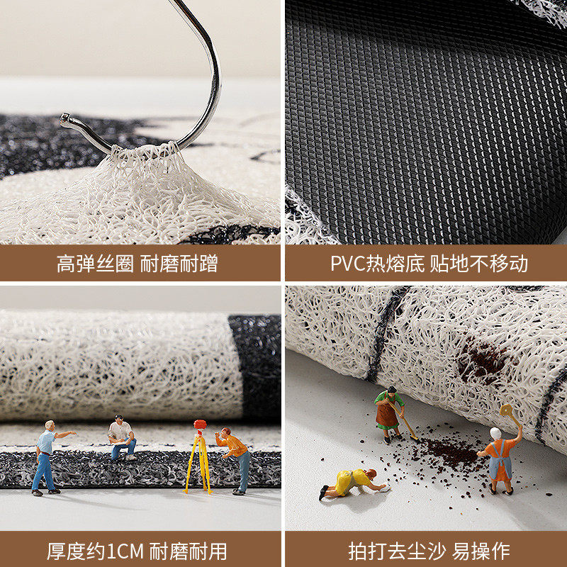 入户门地垫进门家用门口丝圈门垫2025新款防滑脚垫可裁剪玄关地毯,淘宝优惠券,粉丝福利购,淘宝优惠卷