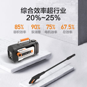 WORX威克士WG610高压洗车机220插电清洗机便携式水泵大功率刷车器