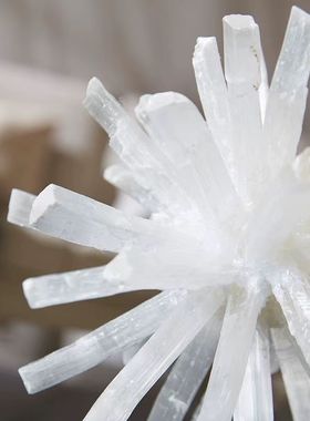 热销工艺品软装天然晶石花球创意酒店样板房摆件家居样板间客厅装