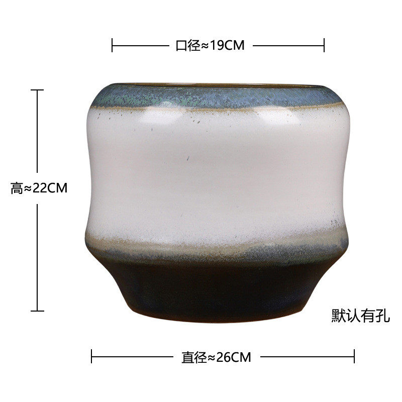 景德镇水培颜色釉陶瓷花瓶插花装饰摆件客厅玄关花卉绿植盆栽瓷盆,淘宝优惠券,粉丝福利购,淘宝优惠卷