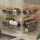 Kitchen rag rack hole-free storage rack sink supplies multi-function household drain storage hook rack