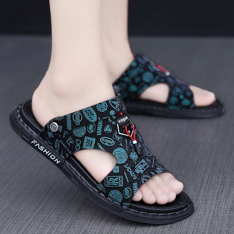 凉鞋男款外穿2022新款夏季潮流运动休闲开车凉拖沙滩两用室外拖鞋,淘宝优惠券,粉丝福利购,淘宝优惠卷