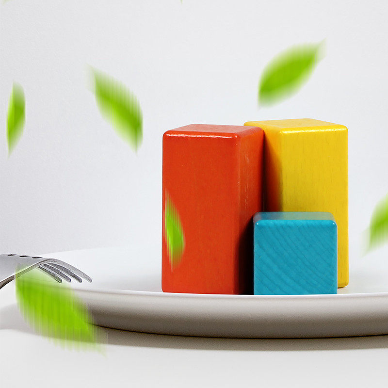 74粒婴幼儿童积木玩具益智拼装6个月以上宝宝2-3岁可啃咬实木木头,淘宝优惠券,粉丝福利购,淘宝优惠卷