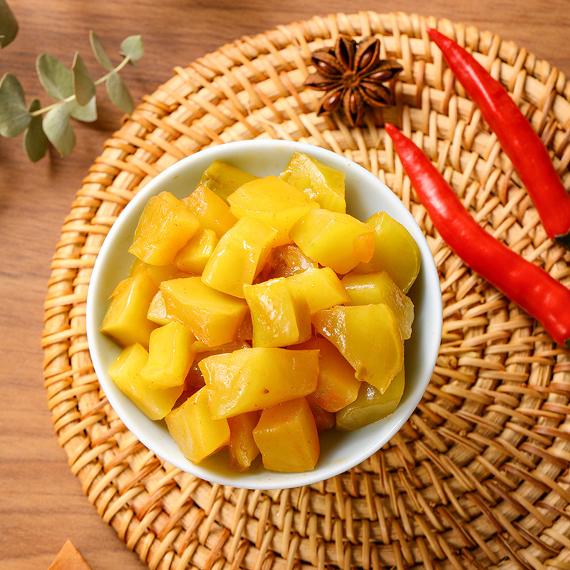 正宗涪陵榨菜芯50g小包榨菜整箱批发酸菜学生下饭菜咸菜去皮榨菜 - 图2