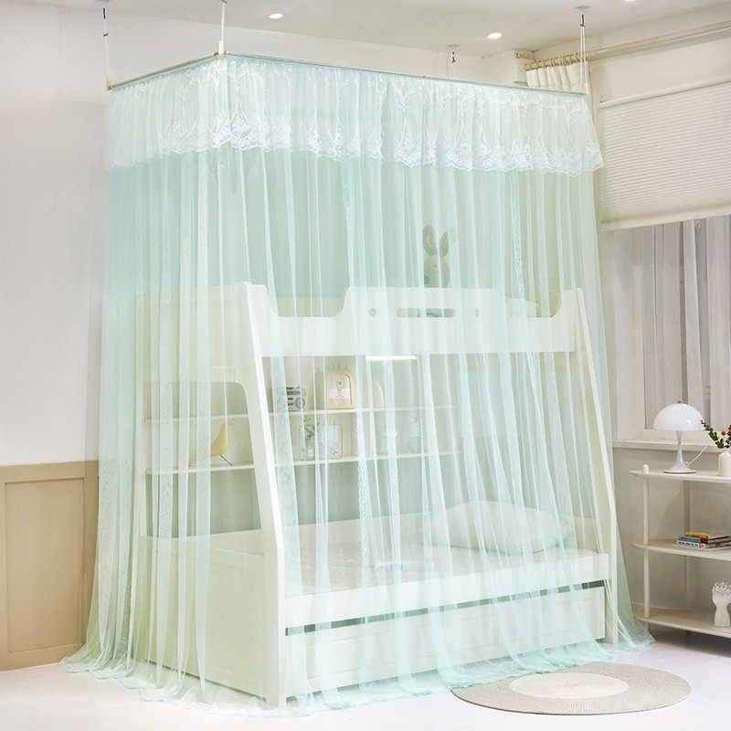 吊顶蚊帐用2025新款粘钩式子母床上下铺梯形一体用儿童上下床,淘宝优惠券,粉丝福利购,淘宝优惠卷