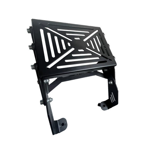 热销适用于click踏板车滑动移动尾架后备箱支架伸缩黑色活动尾箱 - 图1