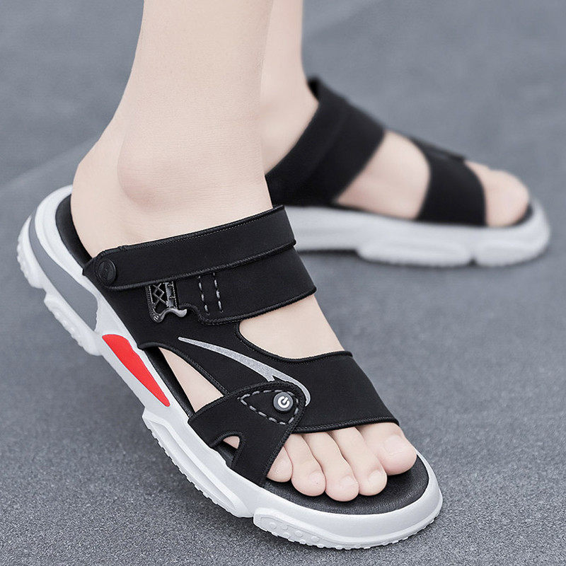 拖鞋男2025年新款夏季外穿休闲防滑开车两用凉拖男士运动沙滩凉鞋,淘宝优惠券,粉丝福利购,淘宝优惠卷
