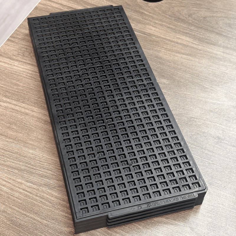 防静电托盘TRAY窄体周转耐高温8脚ic元器件芯片SOP8/SOIC8 4.9*6 - 图1