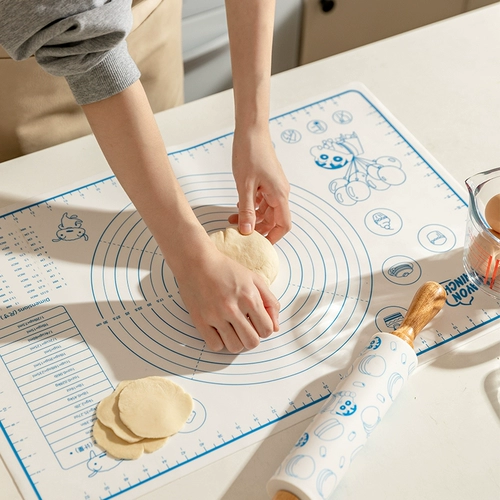 [Современные домохозяйки и карандаш Синчан Наименование] еди -Крейд для выпечки скалистые булочки Семейный силикон и лапша местинг