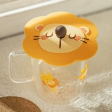 Стеклянная вместительная и большая оригинальная милая высококачественная чайная чашка