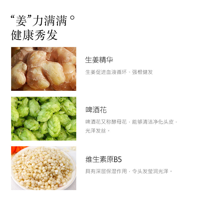 蜂花正品无硅油健发洗护啤酒花生姜 蜂花居家日用洗护套装