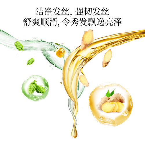 蜂花生姜健发洗发露丰盈强韧发丝改善断发洗发水蓬松去油清洁头皮 - 图3