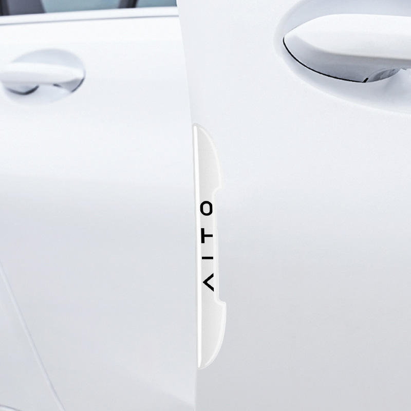 问界M5 M7 M9汽车车门防撞条白色防刮擦装饰防护贴后视镜保护胶条 - 图0