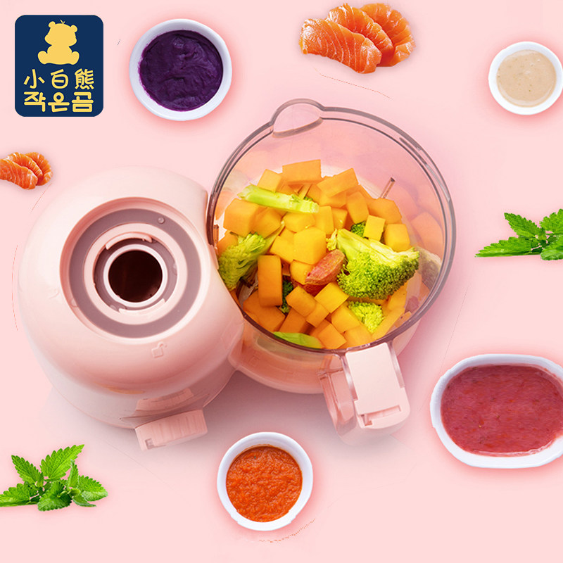小白熊宝宝辅食机婴儿多功能研磨器 爱俪母婴食物研磨器