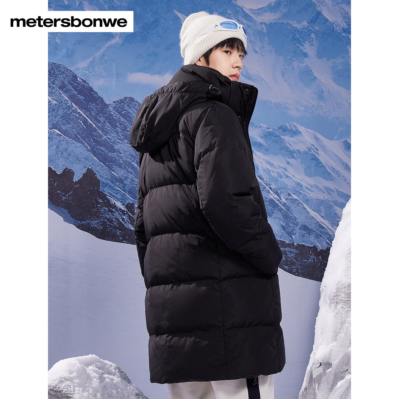  metersbonwe霓尚羽绒服
