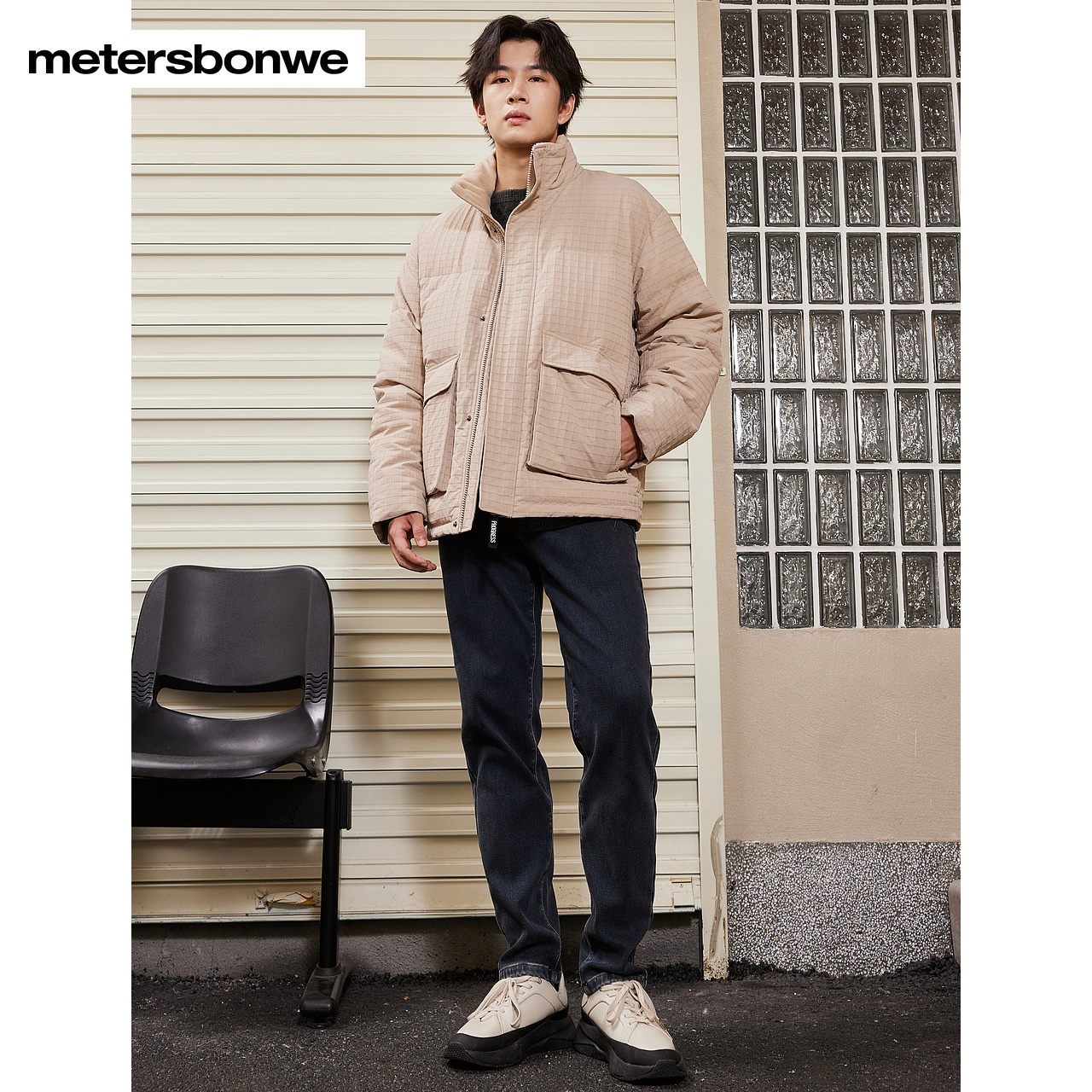  metersbonwe霓尚羽绒服