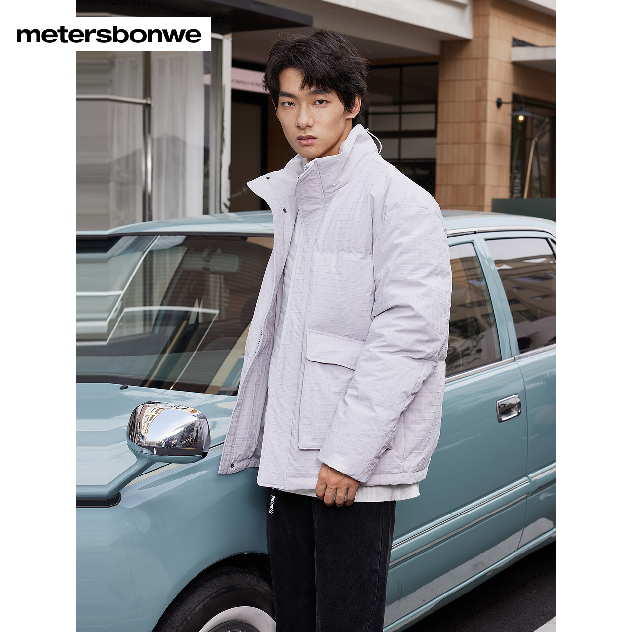  metersbonwe霓尚羽绒服