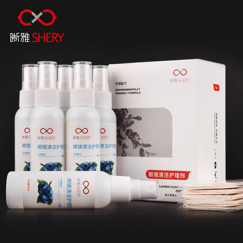晰雅眼镜清洗液清洁水喷雾镜片清洗剂护理液神器手机屏幕清洁剂 - 图3