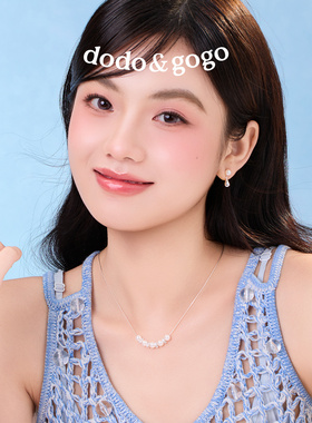 DODOGOGO微笑珍珠锁骨链女款