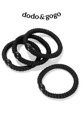 DODOGOGO高弹麻花发圈通勤百搭