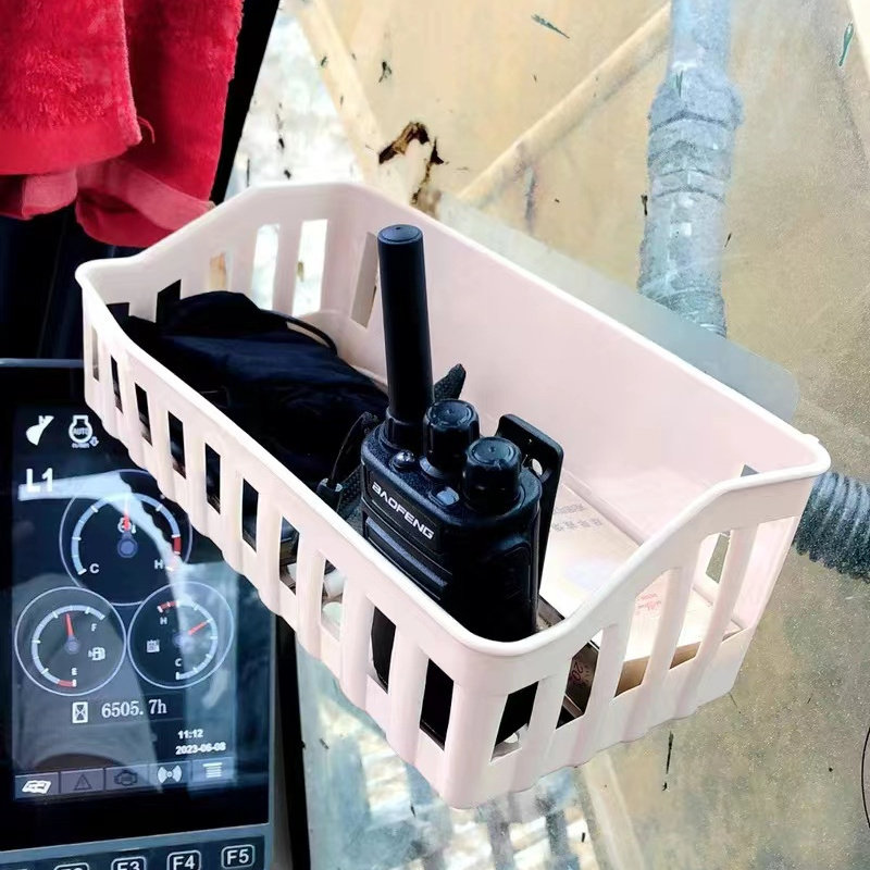 装载机收纳筐挖机储物盒铲车叉车置物篮钩机推车挂篮货车驾驶室盒,淘宝优惠券,粉丝福利购,淘宝优惠卷
