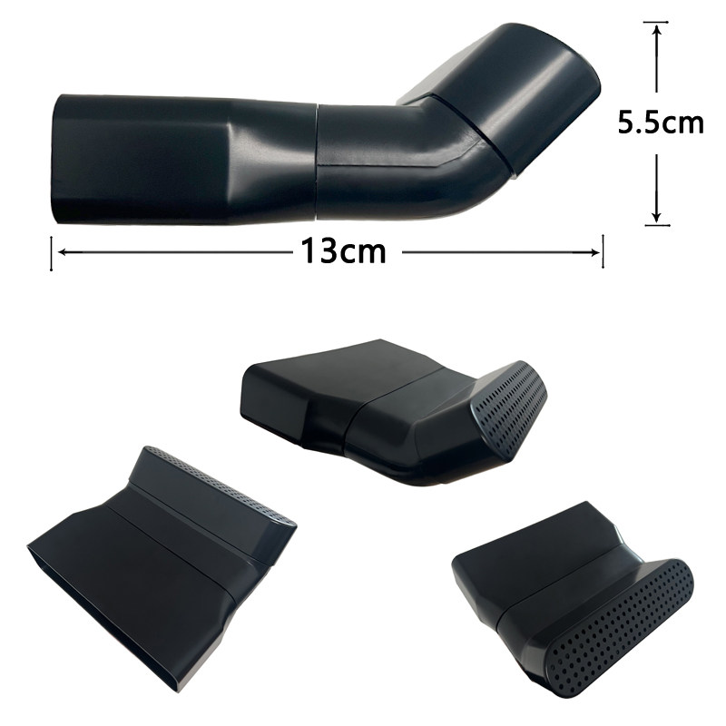 汽车座椅下出风口加长保护罩45度向上通风延长管空调改装配件用品,淘宝优惠券,粉丝福利购,淘宝优惠卷